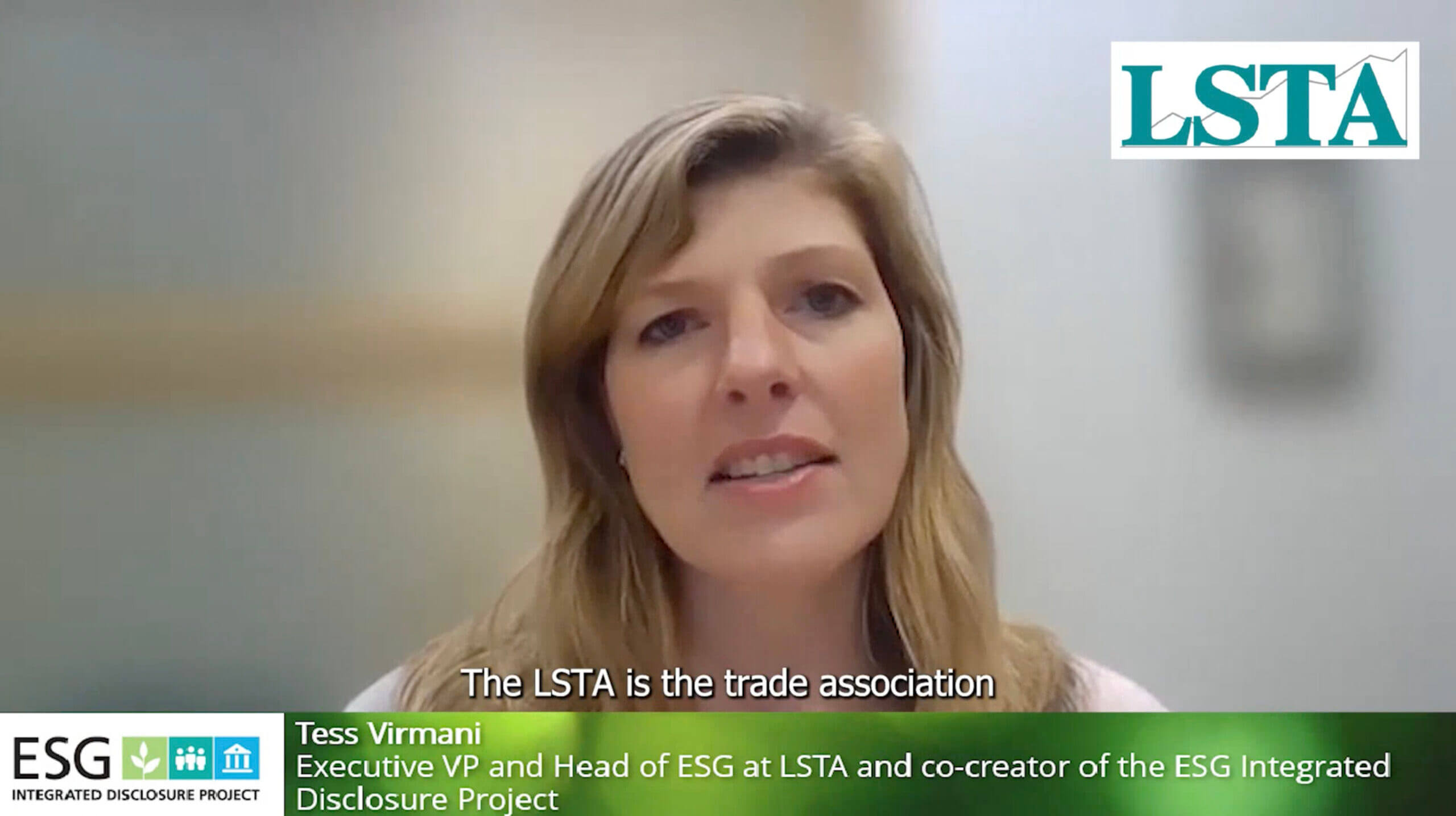 Tess Vermani video thumbnail introducing the video: Intro to ESG IDP: An Evolution of Existing Practices